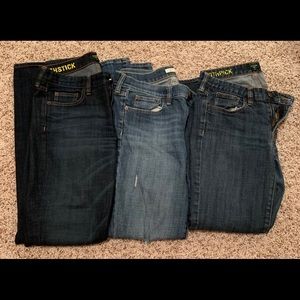 3 Pairs of J. Crew Jeans sz 28